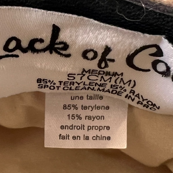 Lack of Color Riviera Cap Gold Medium 57cm Cream Baker Boy Military Hat main image 7